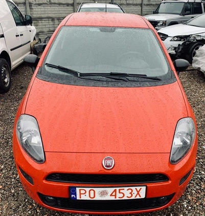 Fiat Punto Evo cena 14900 przebieg: 60000, rok produkcji 2017 z Września małe 326